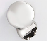 Массивное кольцо-шар из коллекции "Sunshine" Серебро 925