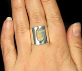 Кольцо с эфиопским опалом 3,5 карат Серебро 925