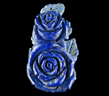 Миниатюра-подвеска "Розы" из цельного лазурита 20 грамм 