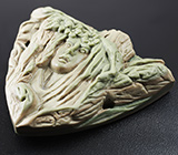 Камея-подвеска «Лесная нимфа» из цельной яшмы 43,3 грамм 