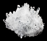 Друза кристаллов бесцветного кварца 238 грамм 