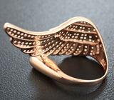 Серебряное кольцо «Крыло ангела» Серебро 925