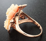Чудесное серебряное кольцо с цветной эмалью Серебро 925
