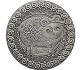 Серебряная арт-монета «Овен» Серебро 925