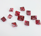 Спецпредложение от мастерской! Набор из 11 кристаллов рубиновой шпинели 4,1 карат + дизайн 