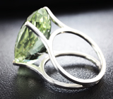 Золотое кольцо с зеленым аметистом 23,65 карат Золото