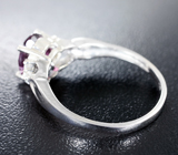 Изящное серебяное кольцо с родолитом Серебро 925