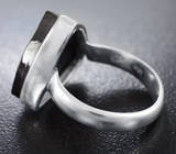 Серебряное кольцо с шунгитом Серебро 925
