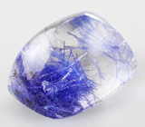 Quartz with Dumortierite (Кварц с дюмортьеритом) 7,24 карата Не указан