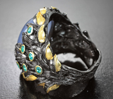 Серебряное кольцо с халцедоном 9,98 карата