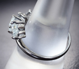 Оригинальное cеребряное кольцо с топазами Серебро 925