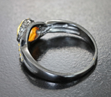 Серебряное кольцо с кристаллическим эфиопским опалом Серебро 925