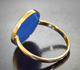 Золотое кольцо с агатовой камеей на халцедоне 5,48 карата Золото