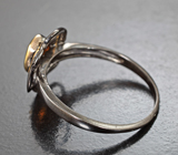 Серебряное кольцо с ограненным эфиопским опалом Серебро 925