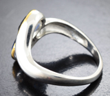 Серебряное кольцо с кианитами