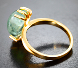 Золотое кольцо с турмалином цвета морской волны 7,65 карата Золото