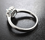 Изящное серебряное кольцо с апатитом