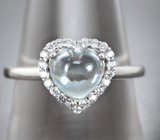 Романтичный серебряный комплект с голубыми топазами