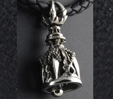Кулон «Зов Драконов» на кожаном шнуре Серебро 925