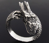 Кольцо "Яростный Дракон" Серебро 925