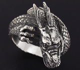 Кольцо "Яростный Дракон" Серебро 925