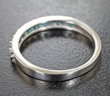 Элегантное серебряное кольцо с апатитами Серебро 925